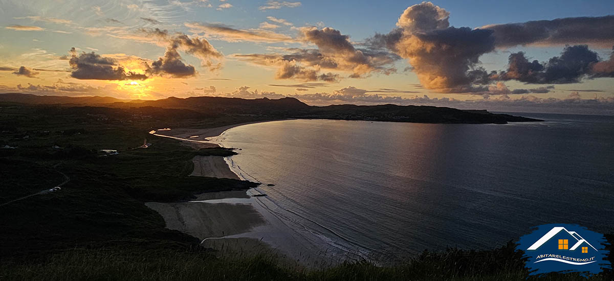 ballymastocker strand - Irlanda - donegal al tramonto