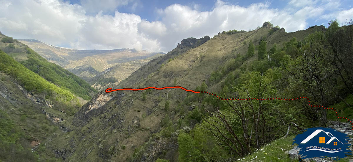 sentiero per narbona - alta valle grana