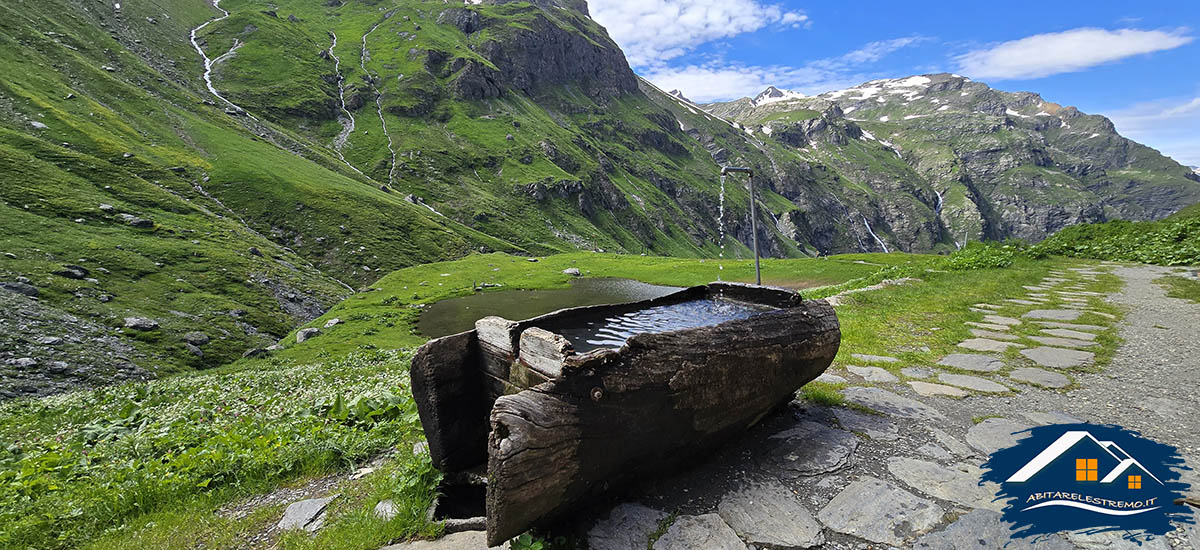 la fontanella del Rifugio Bezzi