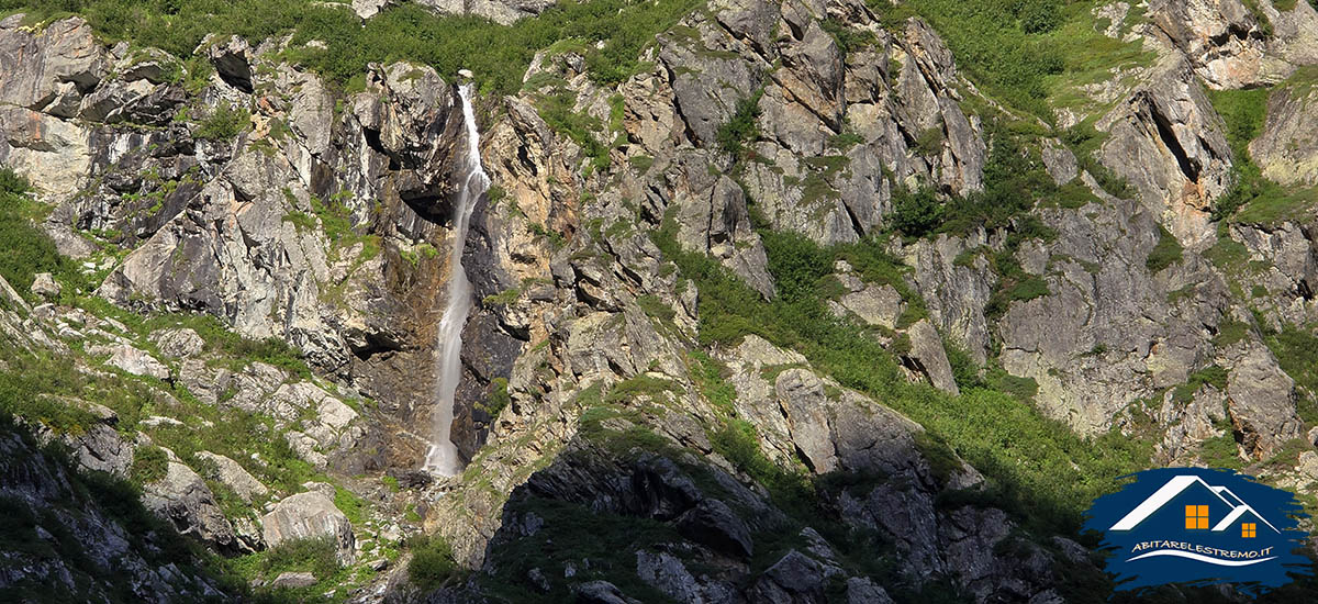 cascata in Valgrisenche