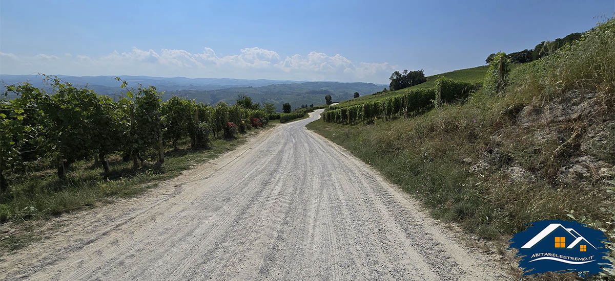 strada fontanazza a La Morra