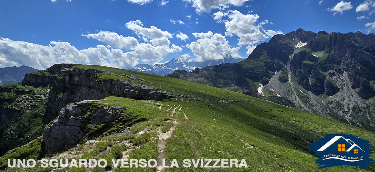 la vista dal bivacco teggiolo