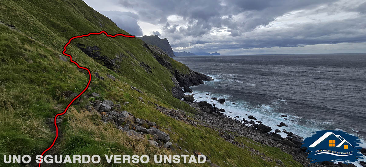 trekking eggum - unstad - Lofoten - Norvegia