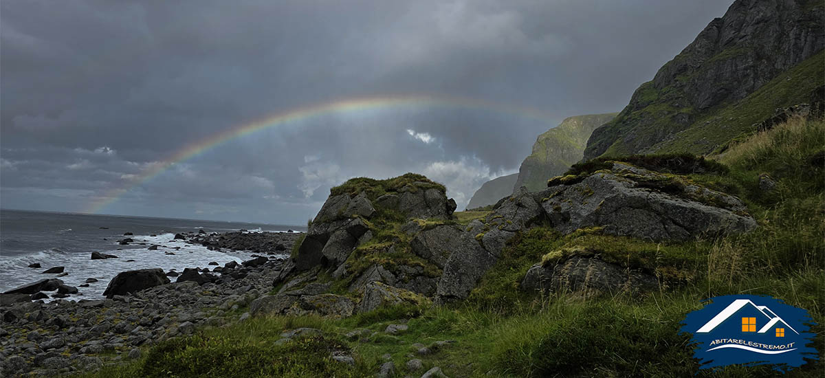 arcobaleno a Eggum - Lofoten - Norvegia