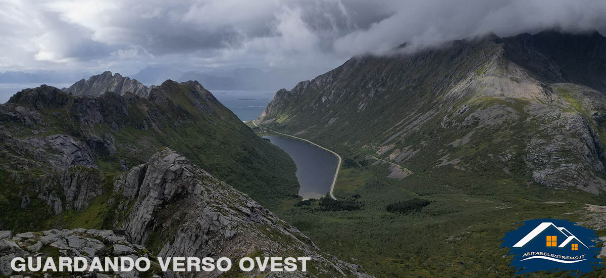 il panorama dal Glomtinden