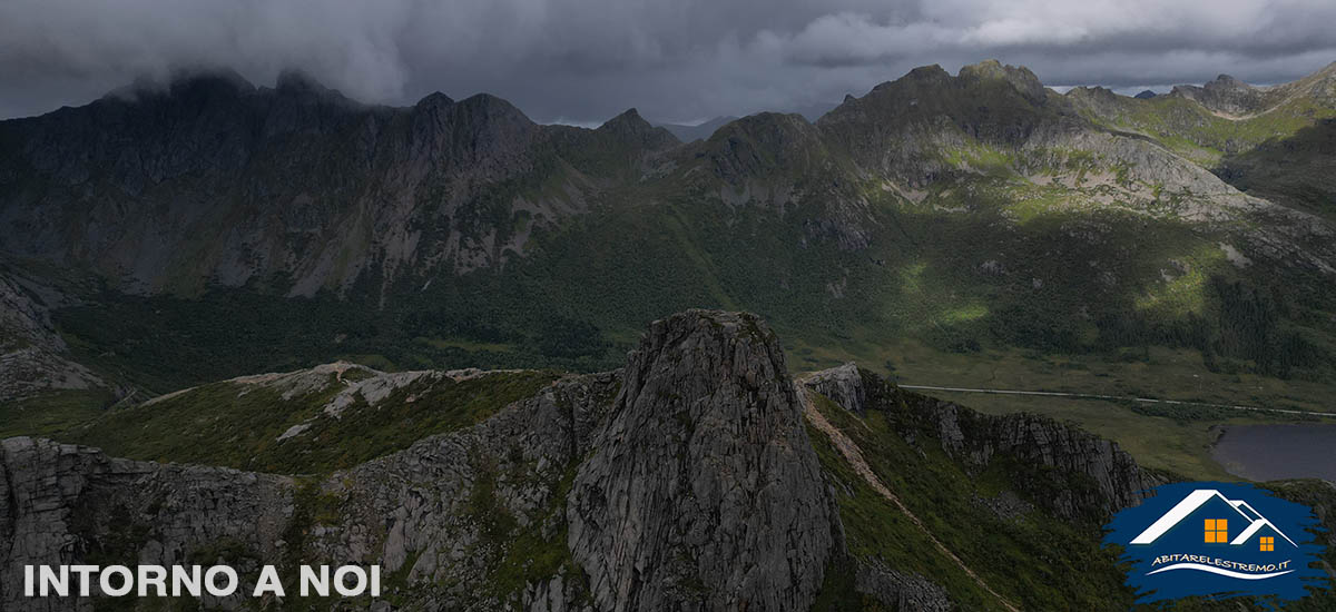 il panorama dal Glomtinden