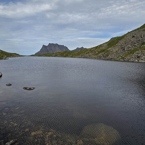 Lake Vasskarvatnet - Lofoten - Norvegia