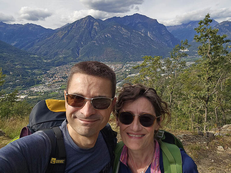 Michele Giordano e Andreina Baj abitarelestremo