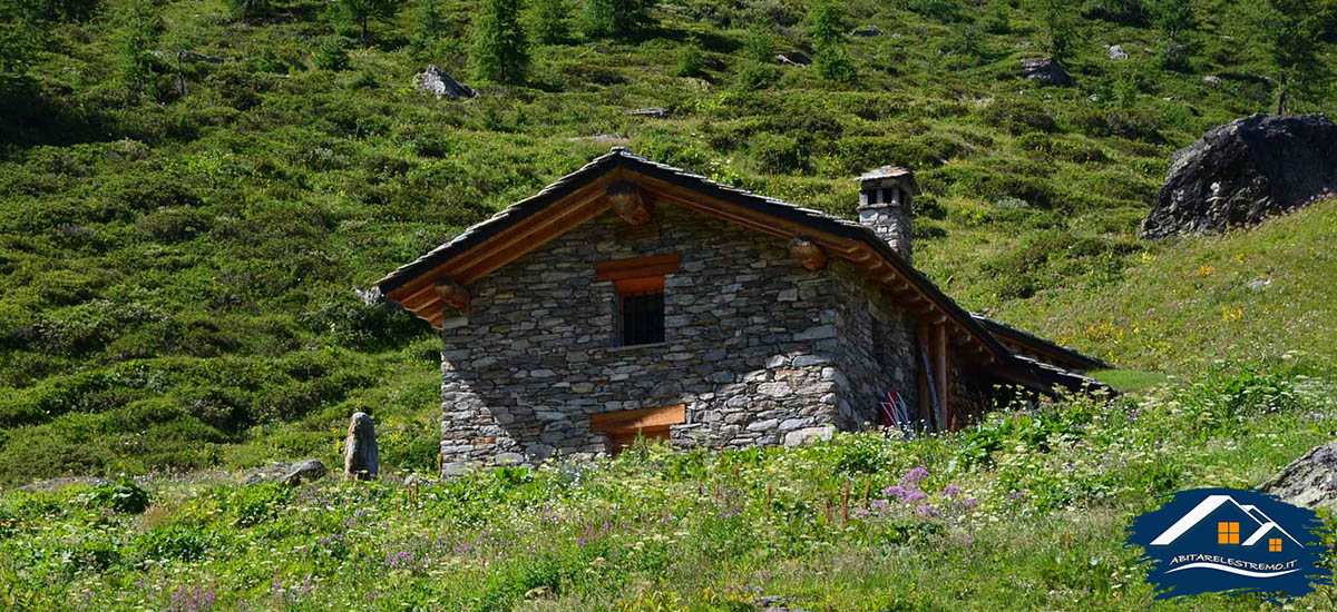 baite sul sentiero di salita del rifugio l'epee - valgrisenche