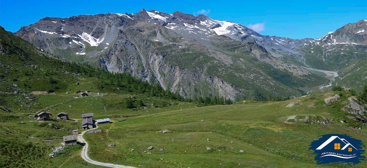 sentiero di salita rifugio l'epee - valgrisenche