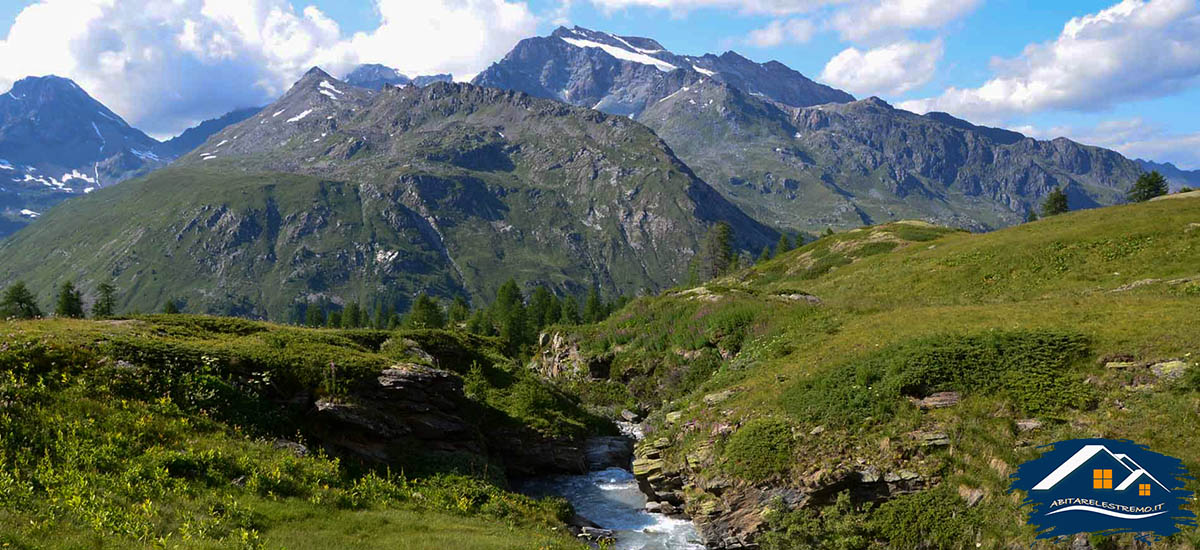 panorama dal Rifugio L'epee - valgrisenche