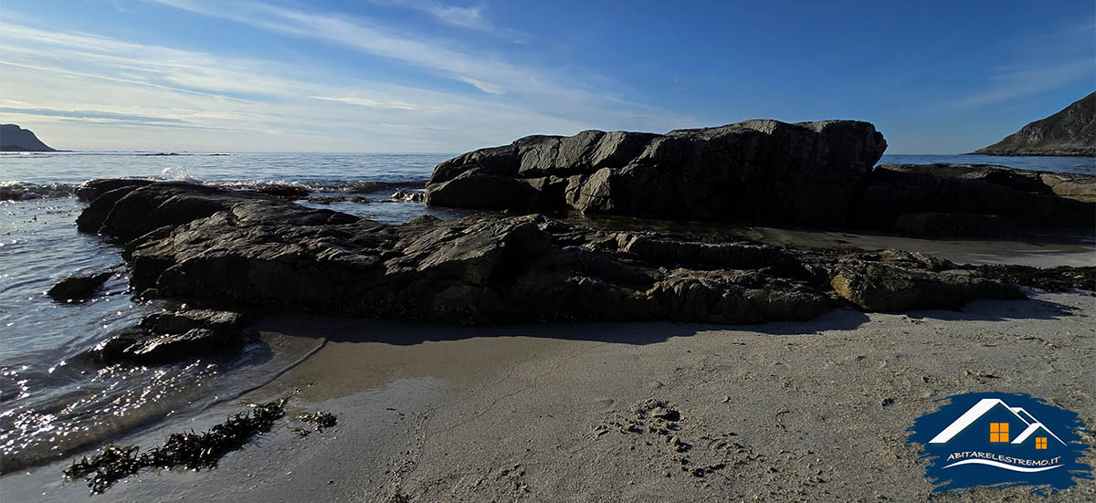 Skagsanden Beach - Lofoten - Norvegia