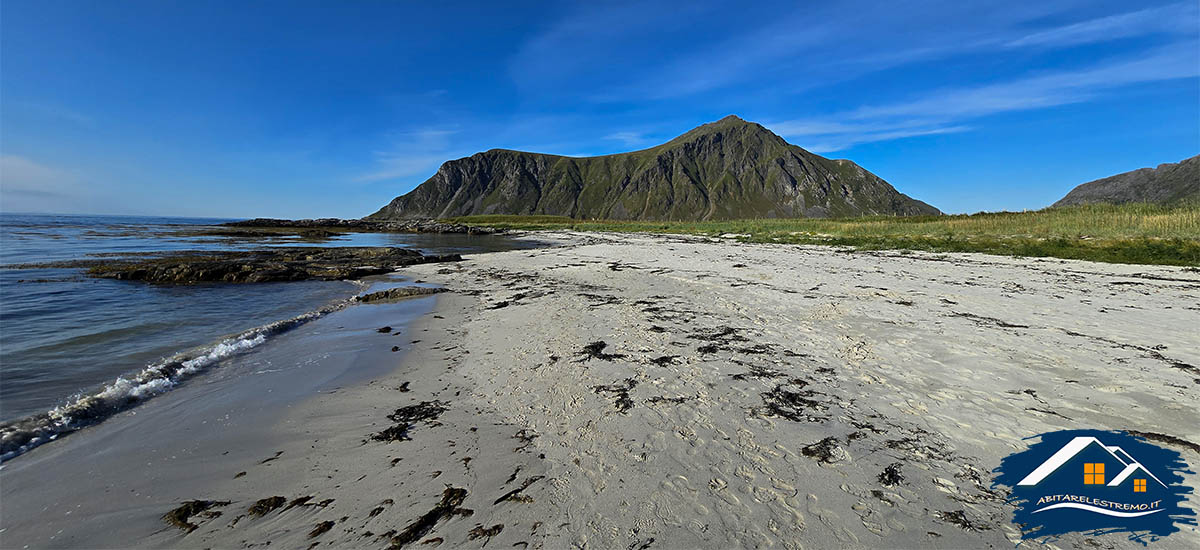 Skagsanden Beach - Lofoten - Norvegia