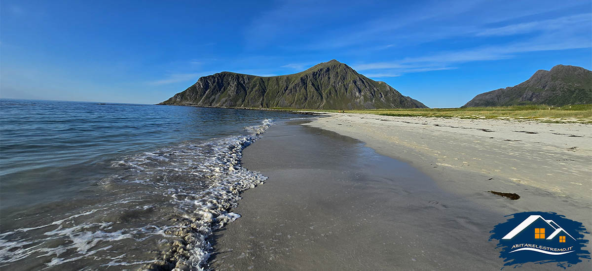 Skagsanden Beach - Lofoten - Norvegia