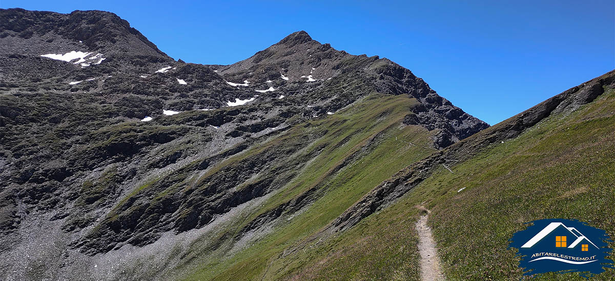 sul sentiero verso il colle liconi